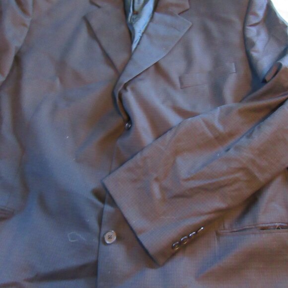 Mens Jack Victor Big & Tall 2 Piece Suite Sz 54 XL Lanza Blue - Picture 2 of 9